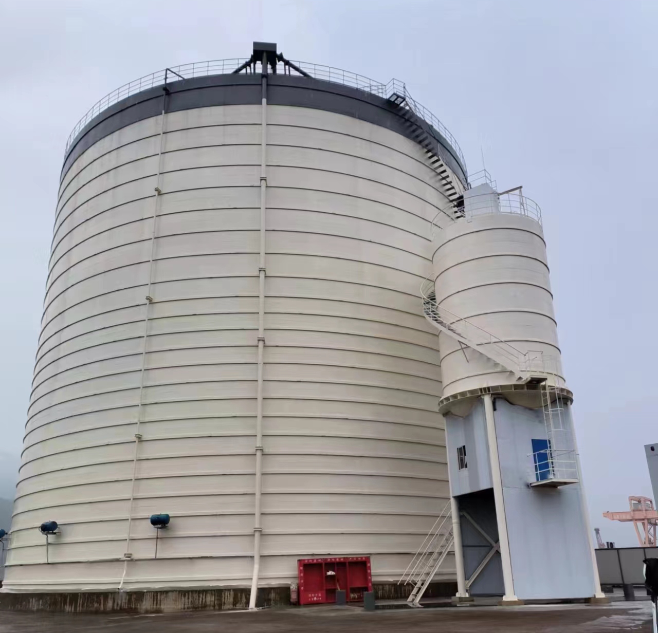 乐都10万吨水泥钢板库