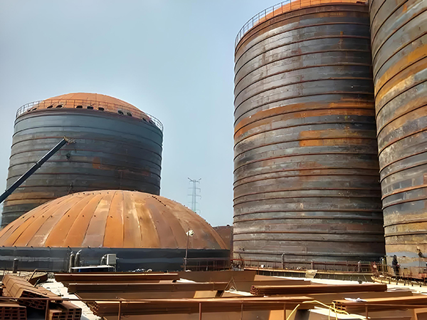 乐都焦粉钢板仓